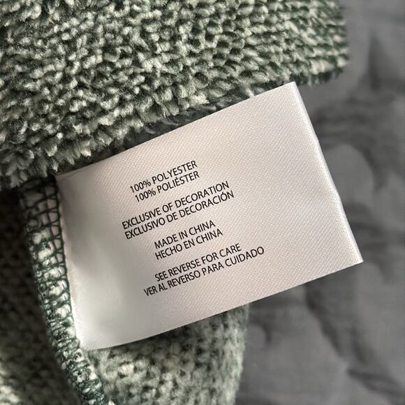 EDDIE BAUER women’s size XL jade color fleece pullover with pockets relaxed fit - Picture 8 of 14